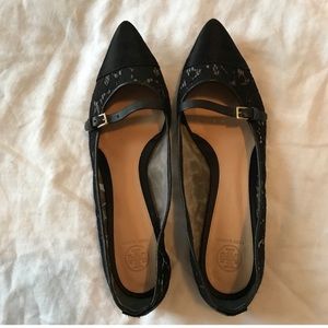 Great Condition Tory Burch Lace Ballet Flats